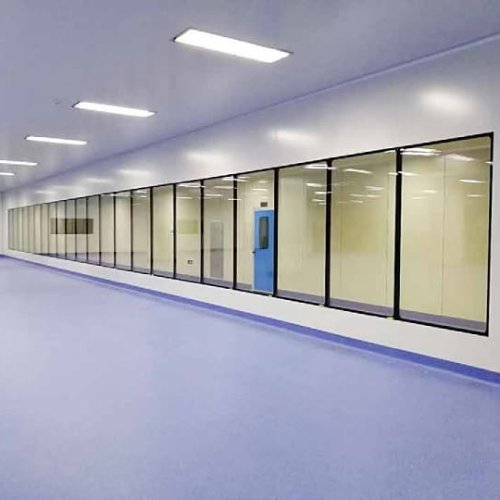 glass cleanrooms Cuarto limpio modular ventana
